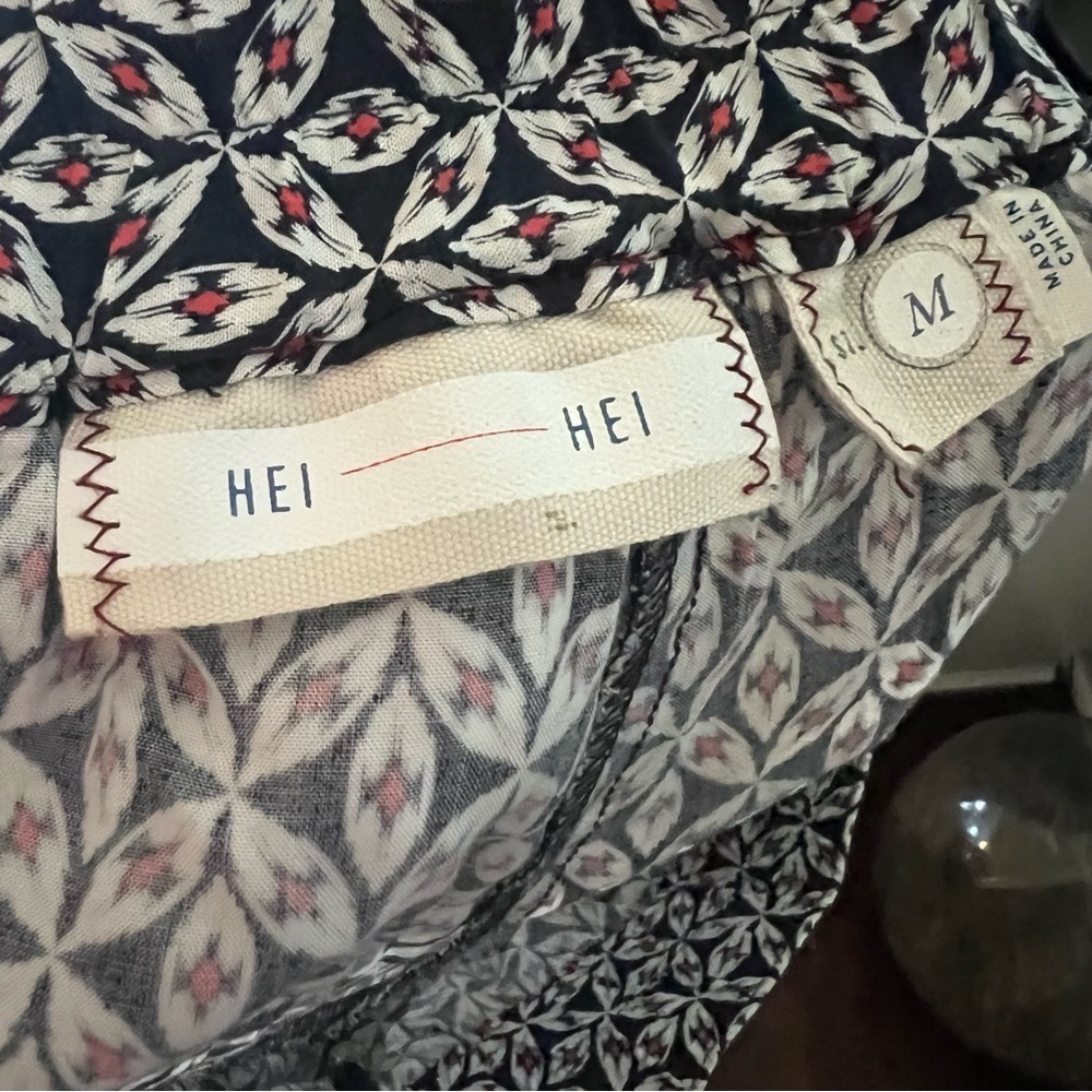 3/$30 ☀️ Anthropologie Hei-Hei Abstract Motif Print Lounge Jogger Pants - Picture 8 of 9